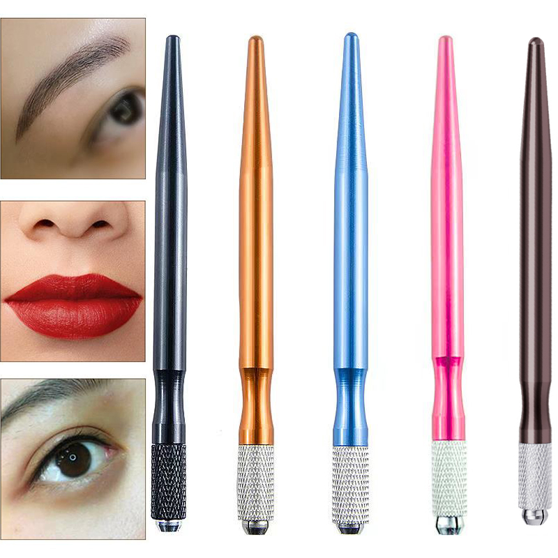 Embroidery Eyebrow - 3 قطعة Microblading دليل قلم الوشم