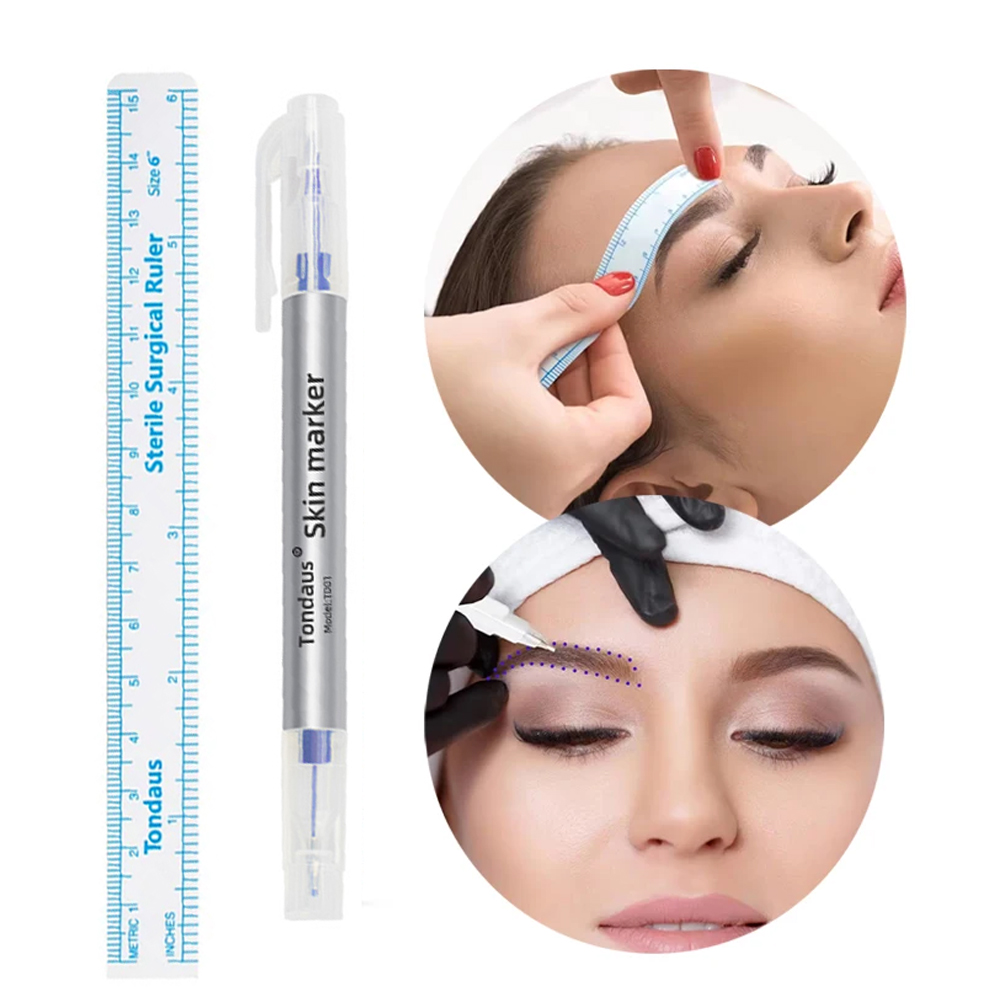 Embroidery Eyebrow - قلم تحديد المواقع للتطريز للحاجب ،