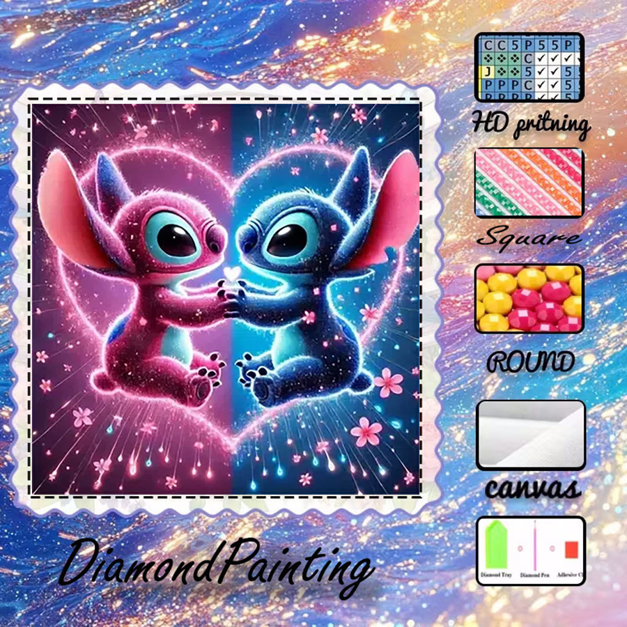 Embroidery Translate - قطعة واحدة - Potdemiel-5D-DIY - قماش