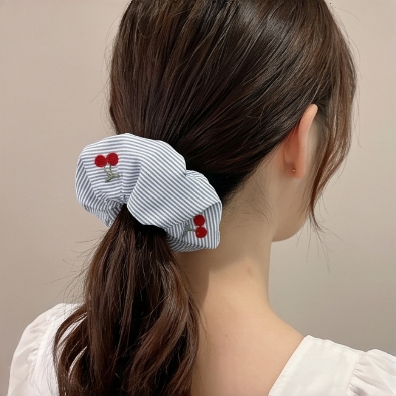 ربطة شعر أنيقة مخططة بتطريز ال - مراجعة Embroidery Ring وسعره