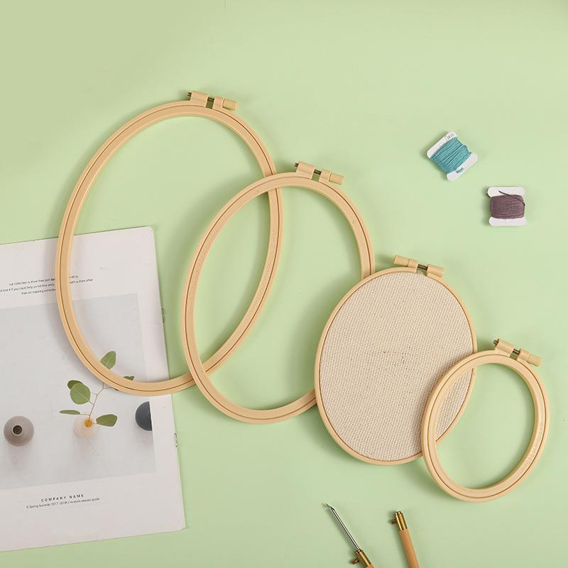 أطواق تطريز بيضاوية بلاستيكية  - مراجعة Embroidery Hoop Stand وسعره