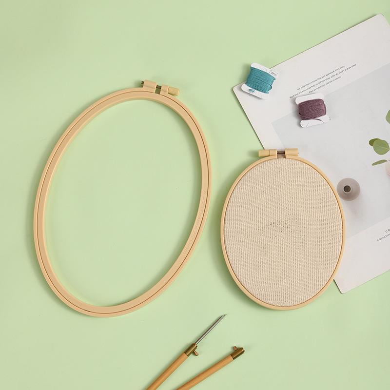 أطواق تطريز بيضاوية بلاستيكية  - مراجعة Embroidery Hoop Stand وسعره