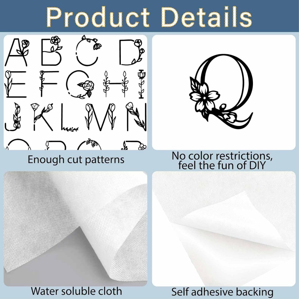 مثبتات التطريز القابلة للذوبان - مراجعة Embroidery Water وسعره