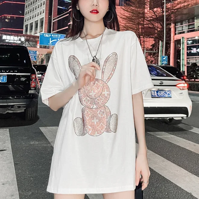 تي شيرت نسائي صيفي كاجوال: تي  - مراجعة Embroidery Fashion وسعره