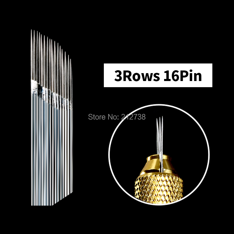 جديد 10 قطعة 14/15/16/17/18Pin - مراجعة Embroidery Eyebrow وسعره