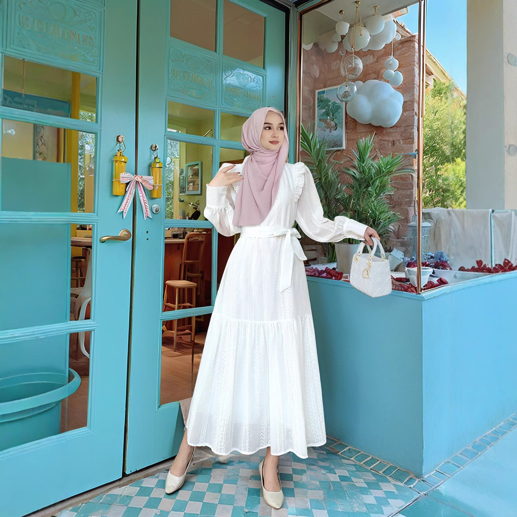 إندونيسيا الملابس النسائية الم - مراجعة Embroidery In Indonesia وسعره
